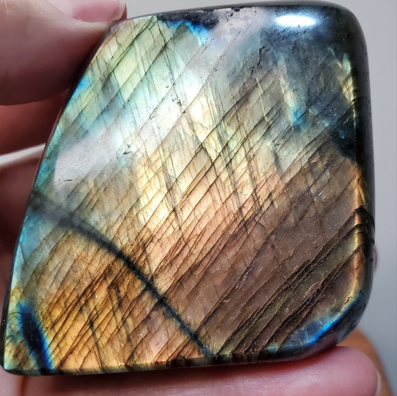 Labradorite Crystal Freeform 0.59 pounds - Picture 8 of 10
